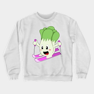 Lettuce as Skier with Ski Crewneck Sweatshirt